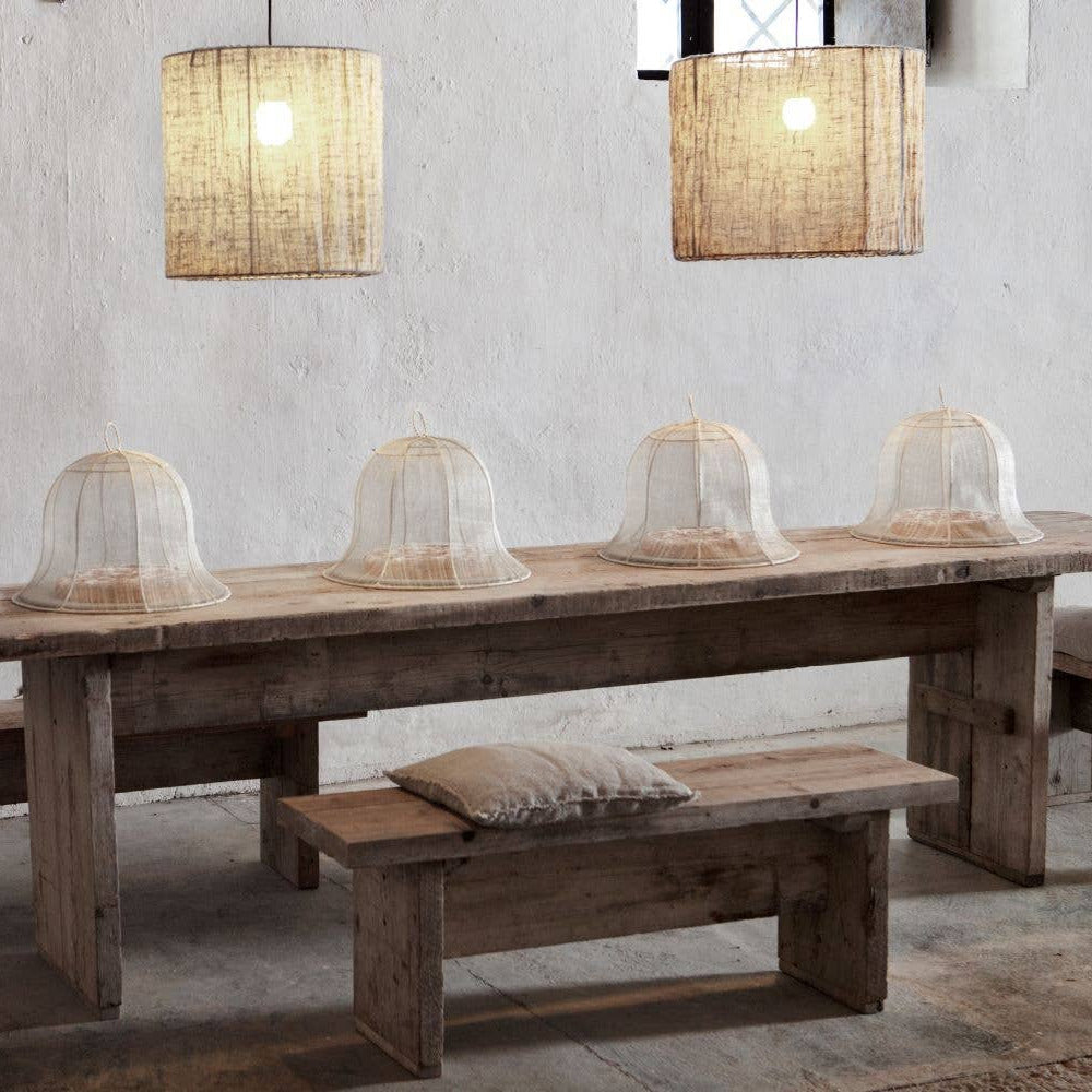 Abdeckhaube Netz Glockenform