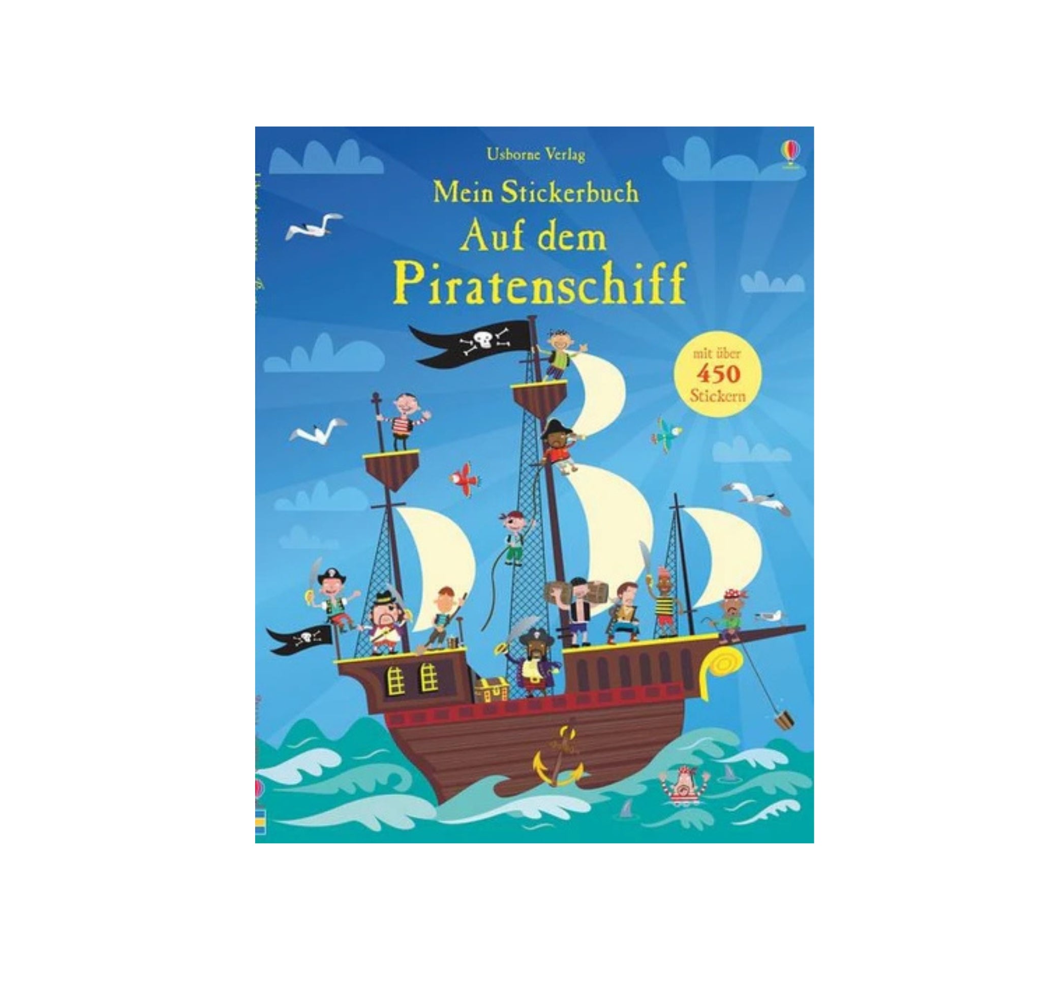 Mein Stickerbuch: Auf dem Piratenschiff