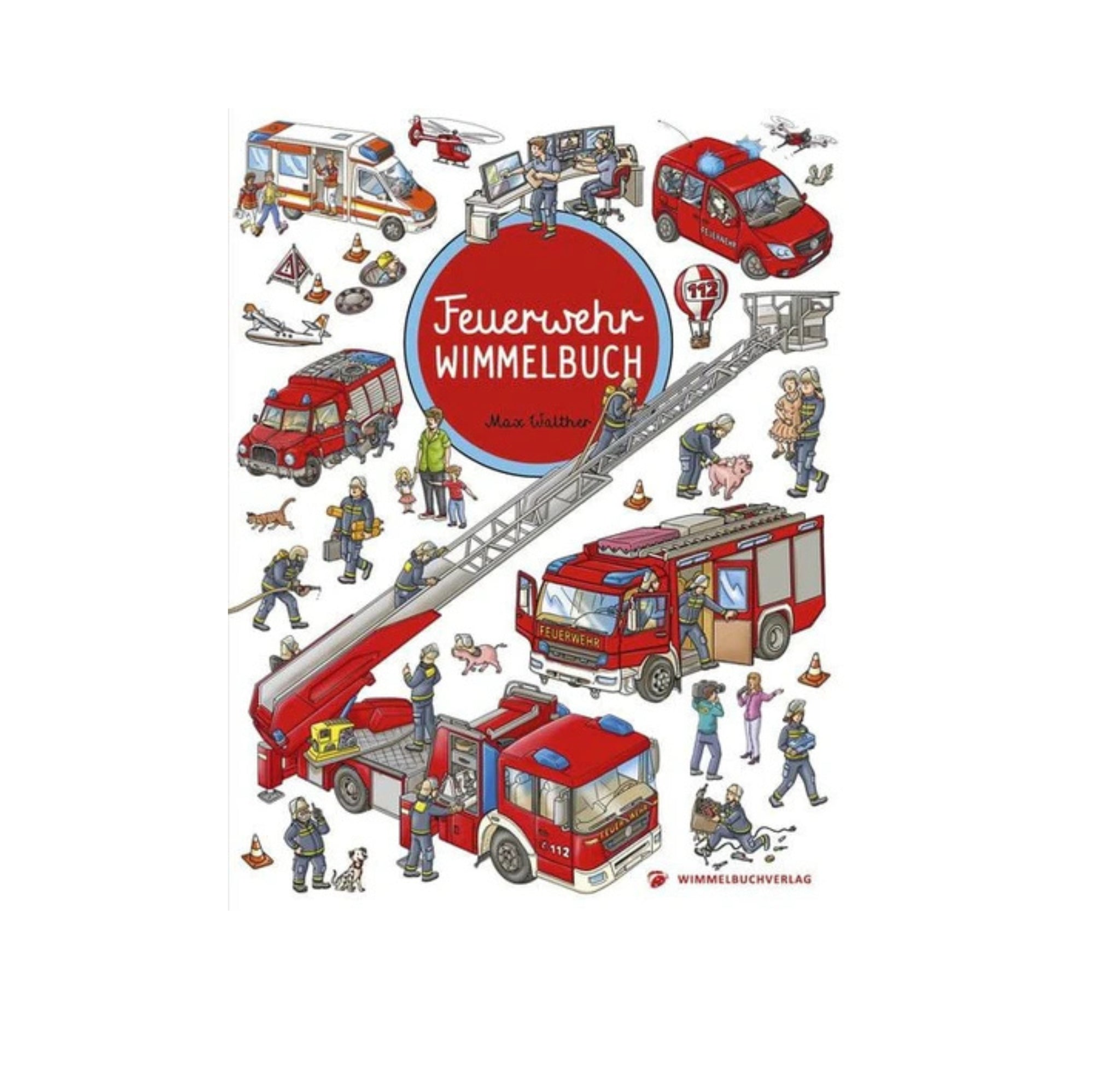 Feuerwehr Wimmelbuch