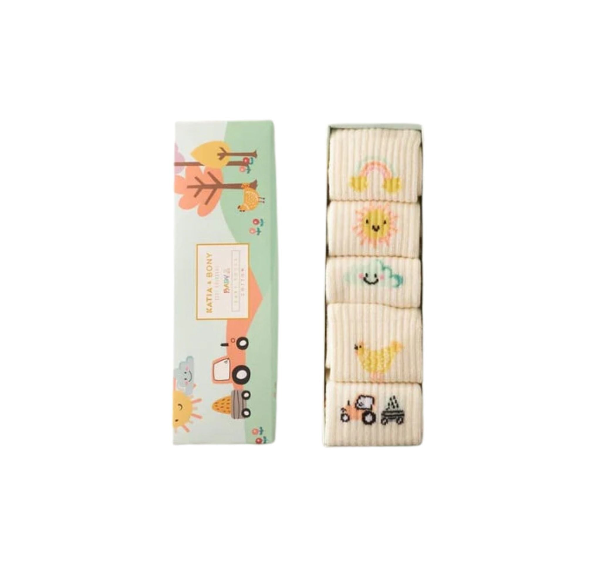 5er Pack Baby Socken Anti Slip