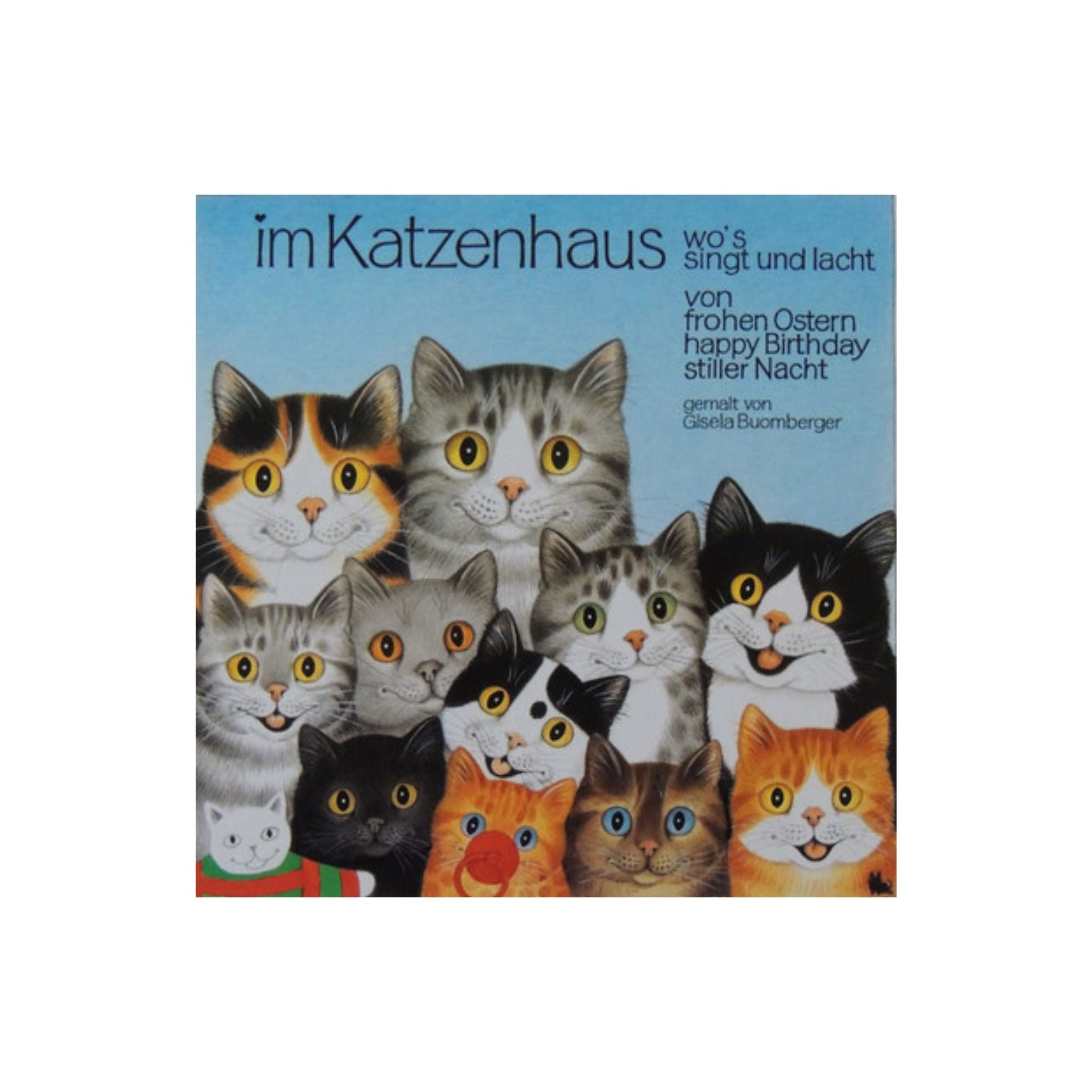 IM KATZENHAUS, EIN KATZEN-WIMMEL-BILDERBUCH