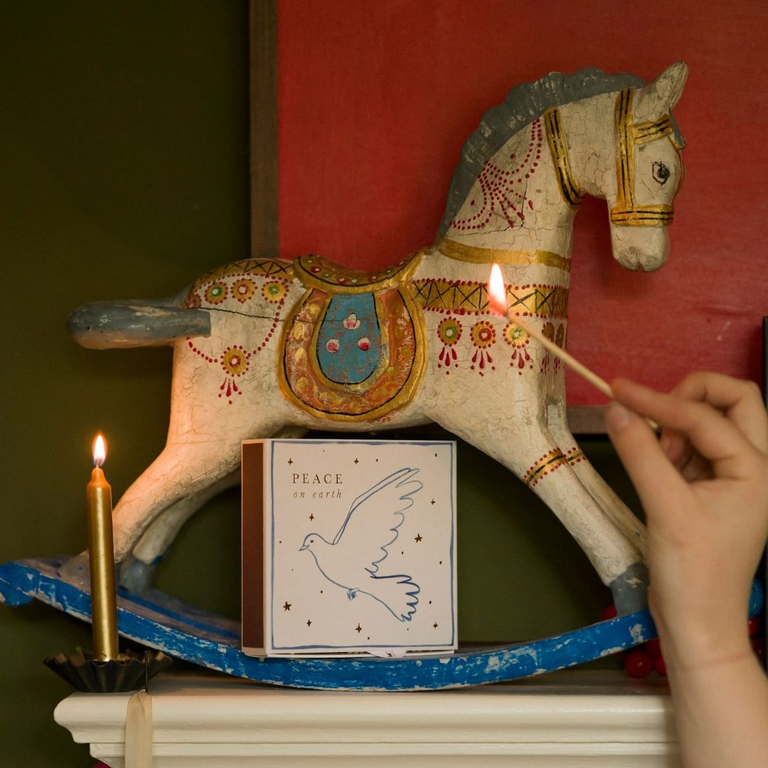 Peace | Weihnachts-Sicherheitsstreichhölzer