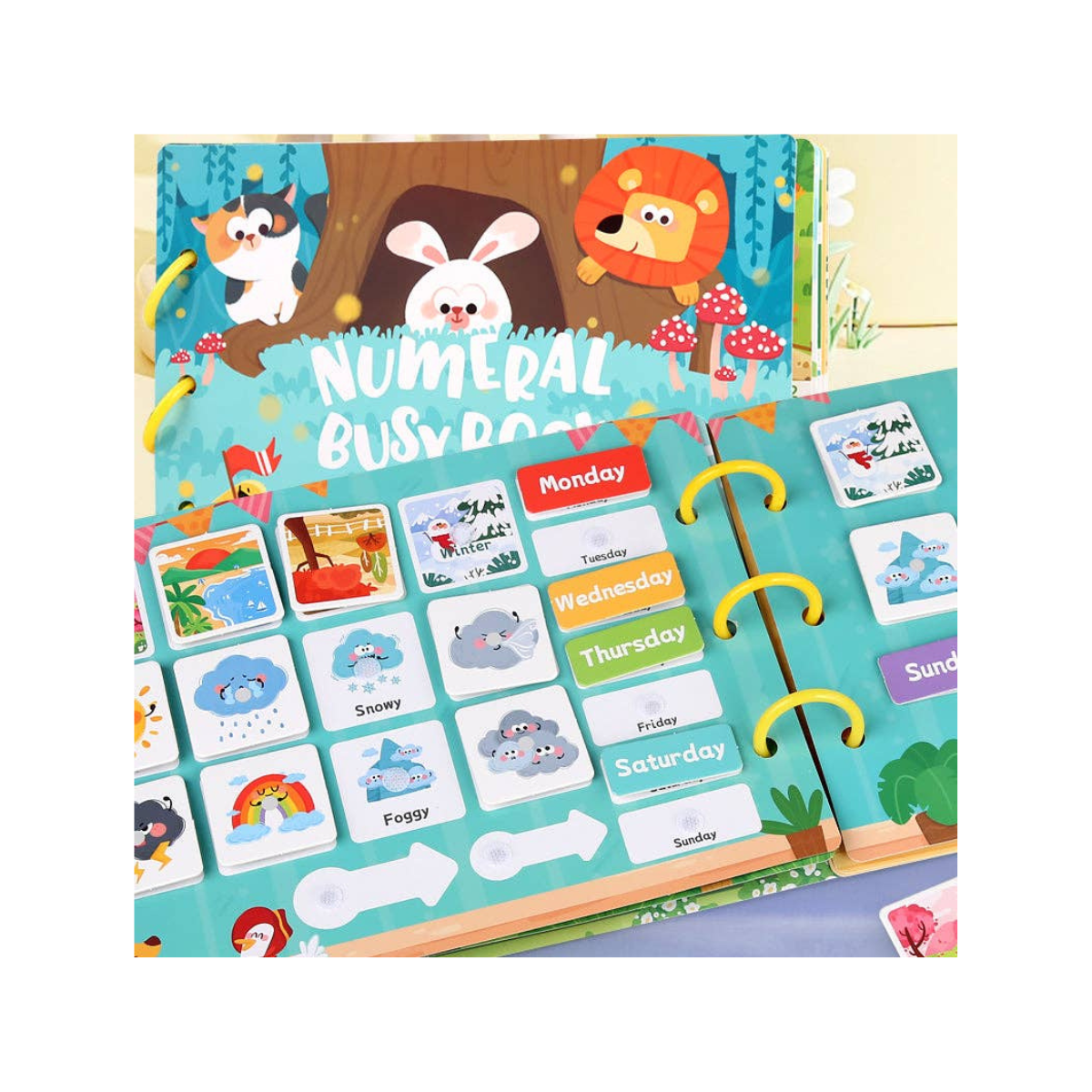 Montessori Beschäftigungsbuch - Zahlen