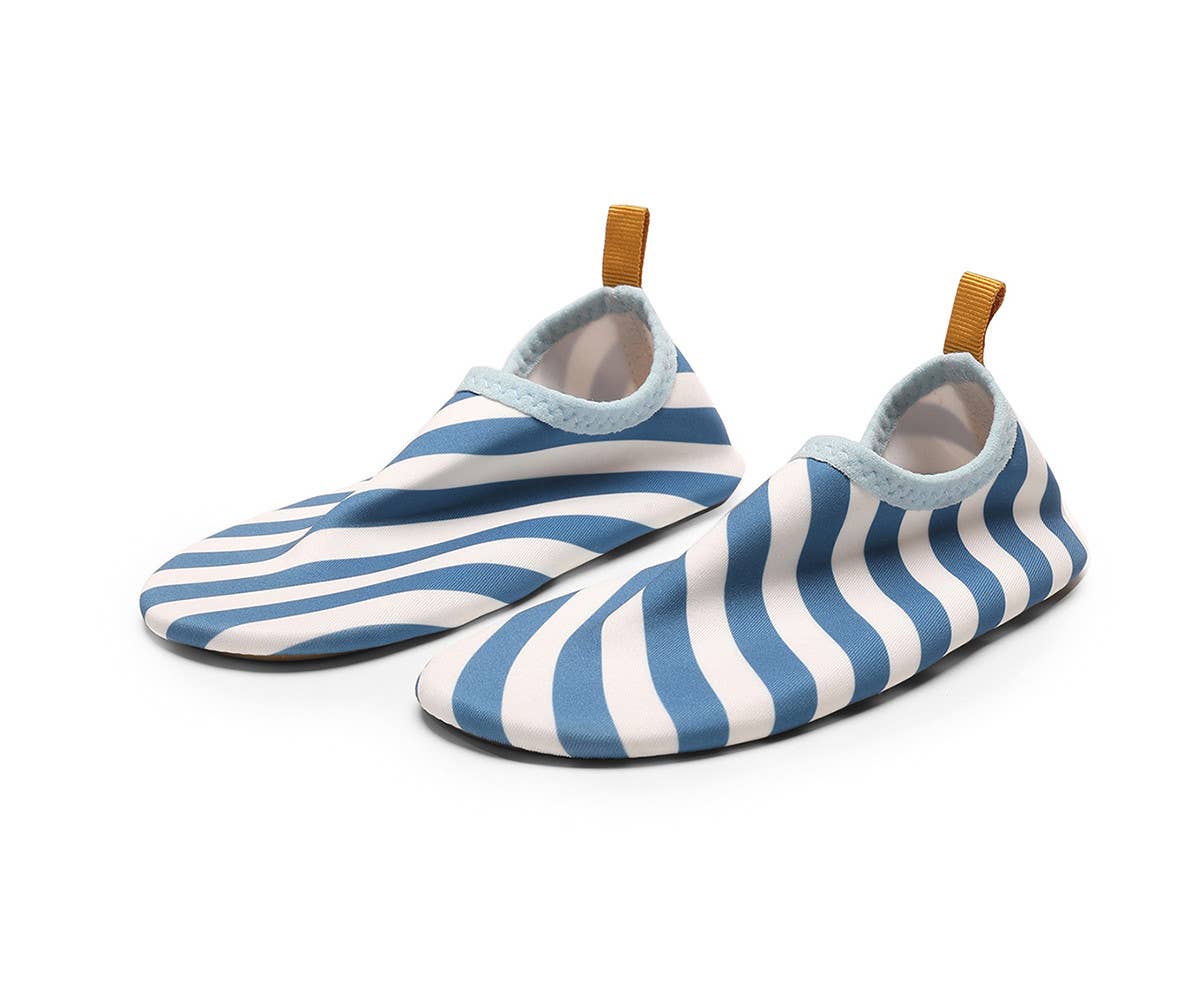 Badeschuhe Stripes Pink / Blau