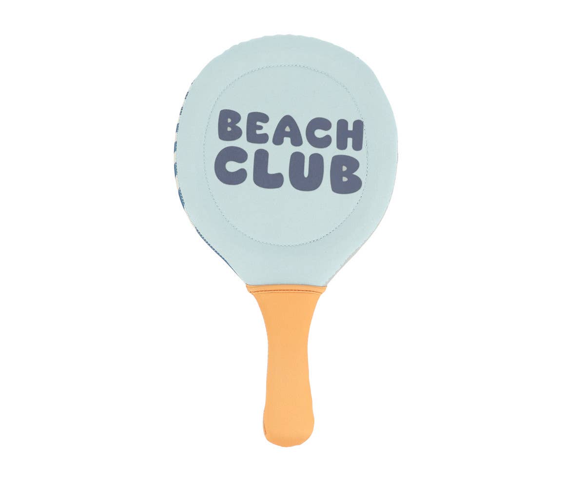 Neopren-Strandpaddel "Stripes Blues & Beyond" mit Ball