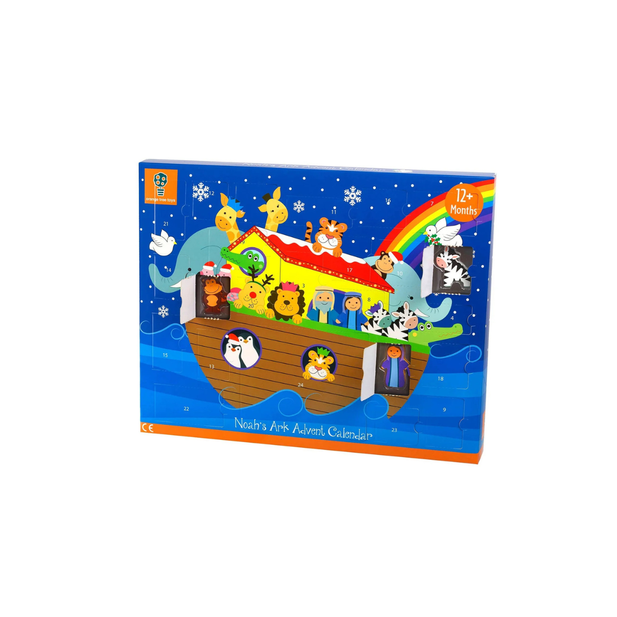 Adventskalender aus Holz - Arche Noah