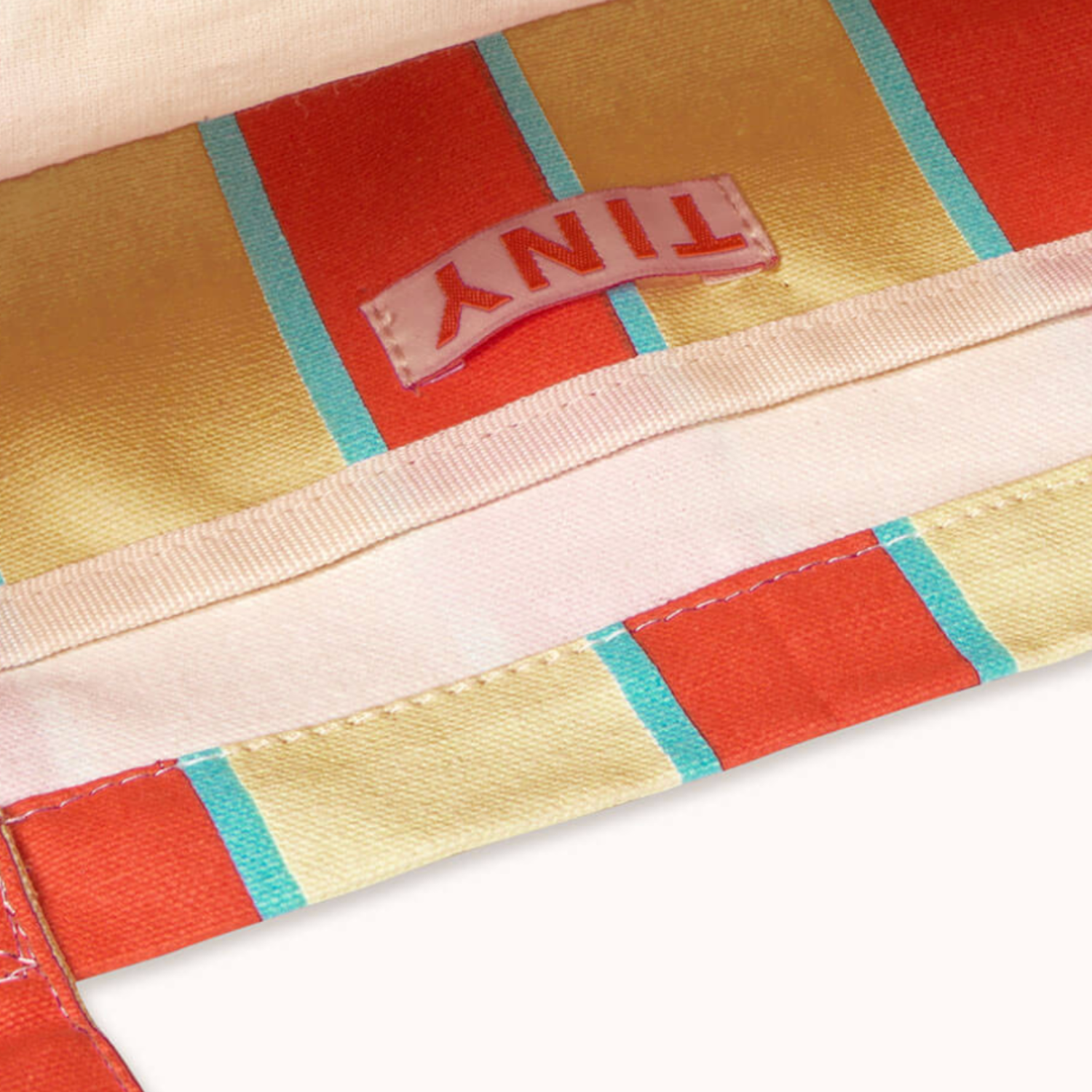 Tiny Cottons Red Tote Bag