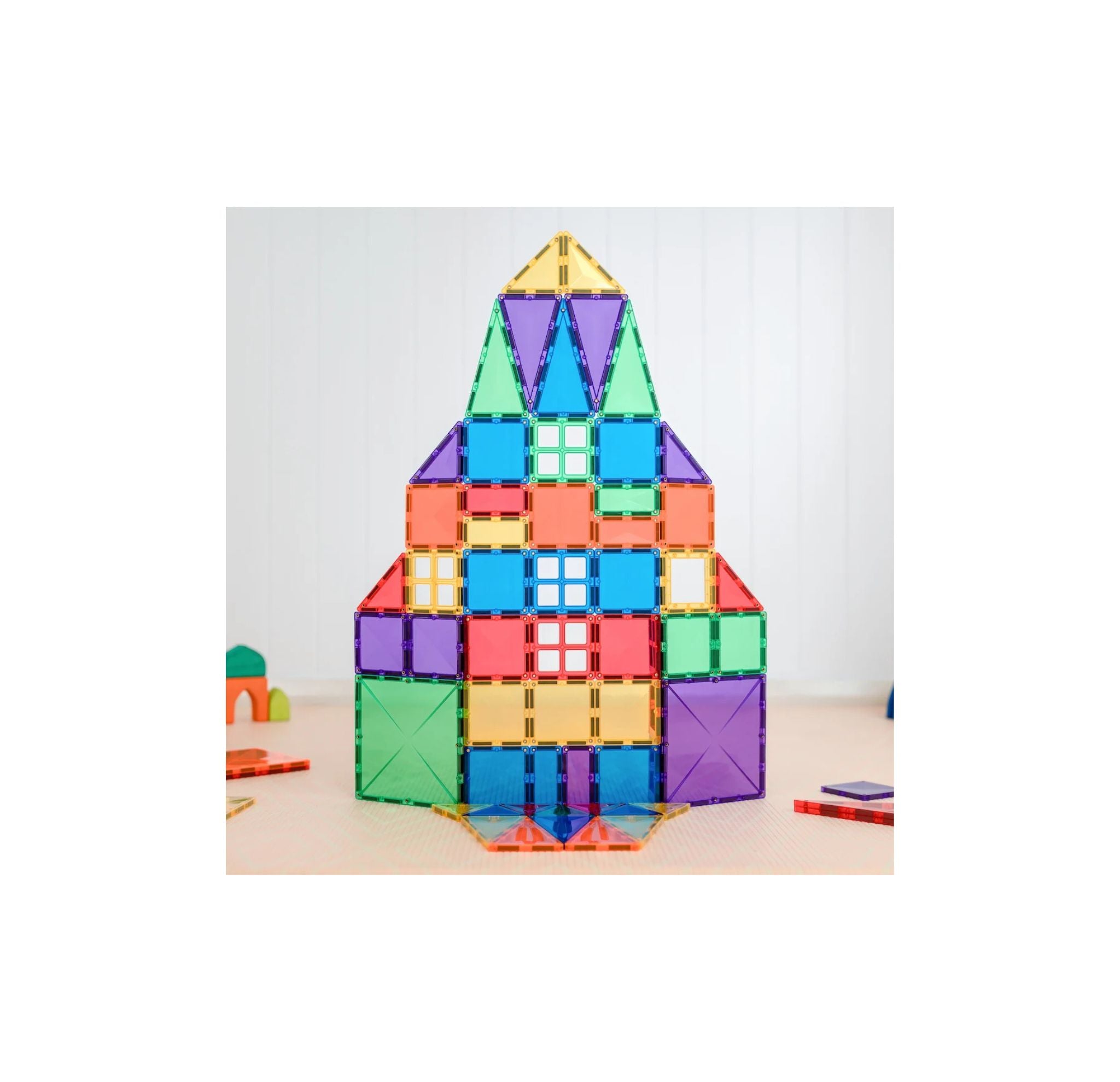 Connetix Rainbow Set mit 102 Magentbausteinen