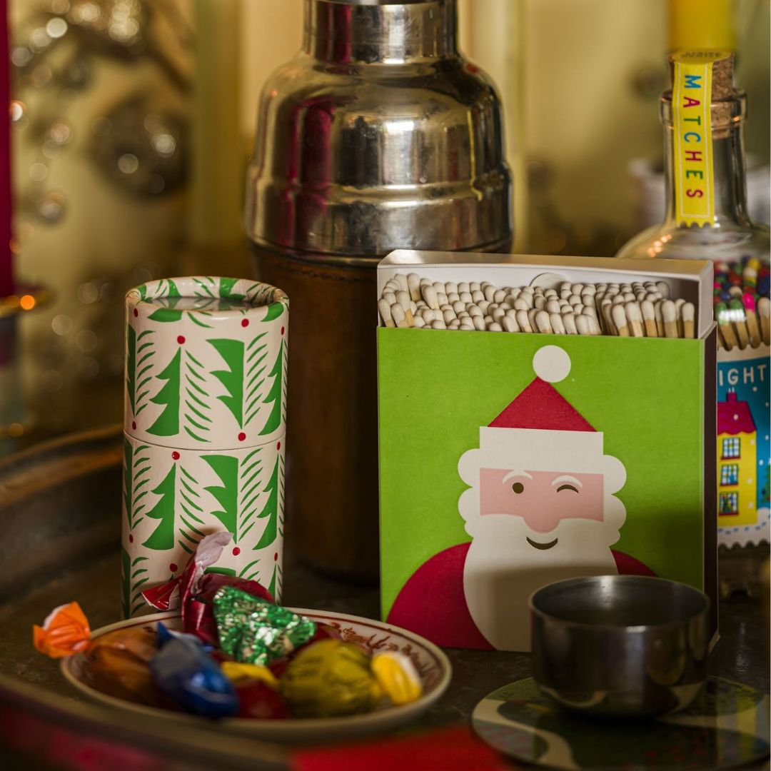 Winking Santa Matches