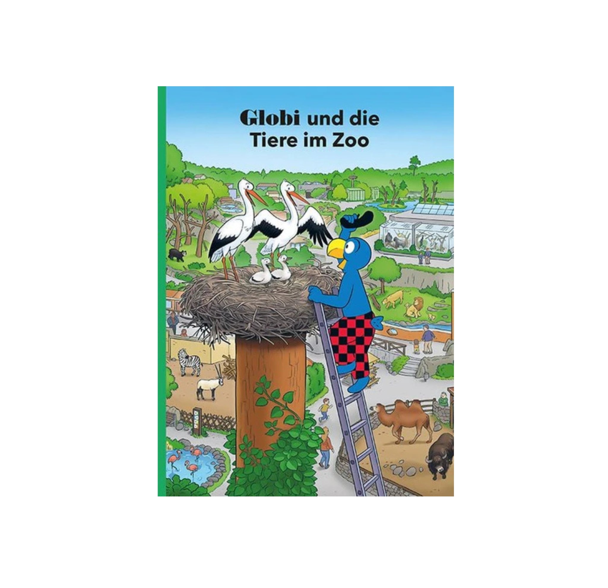 Globi und die Tiere im Zoo