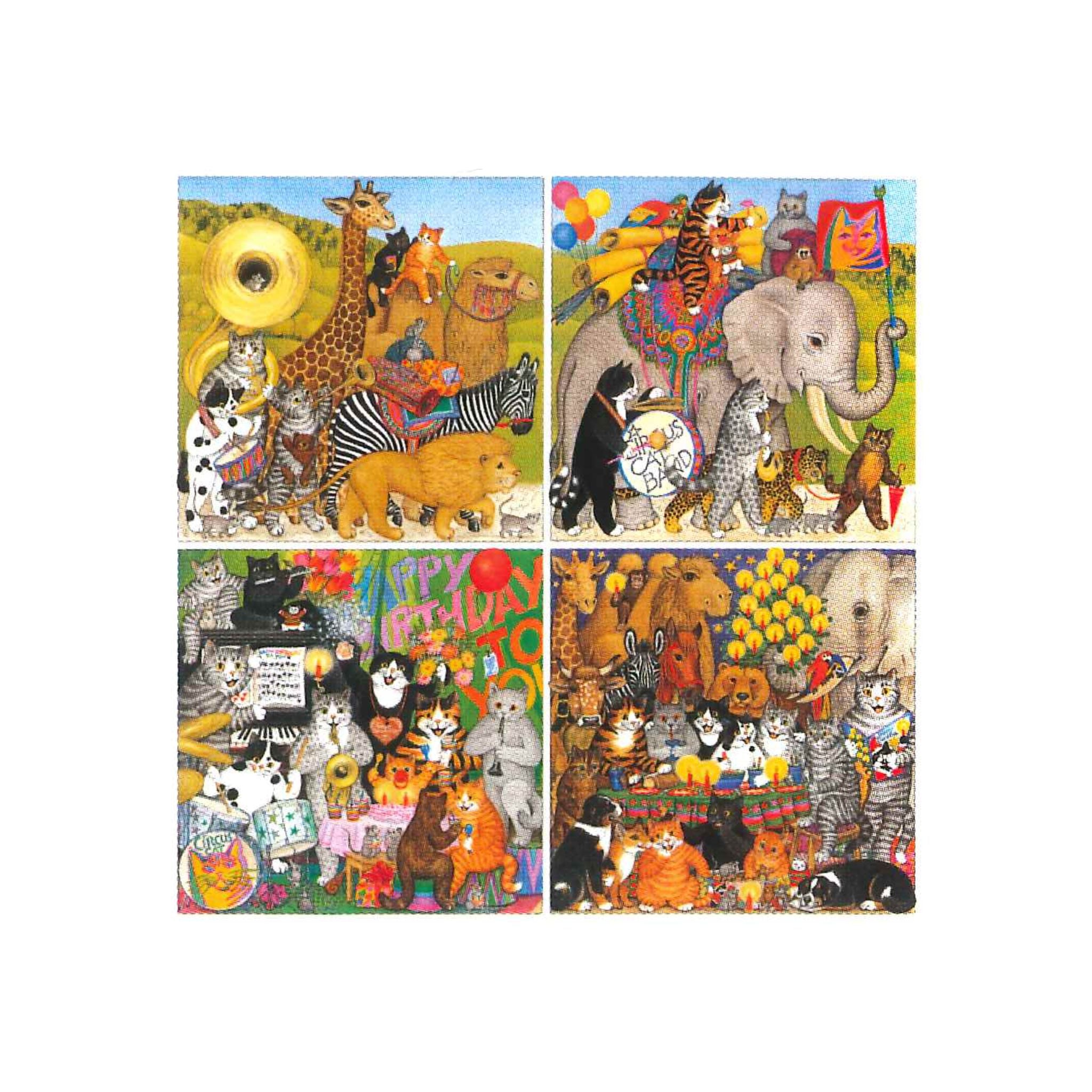 IM KATZENHAUS, EIN KATZEN-WIMMEL-BILDERBUCH