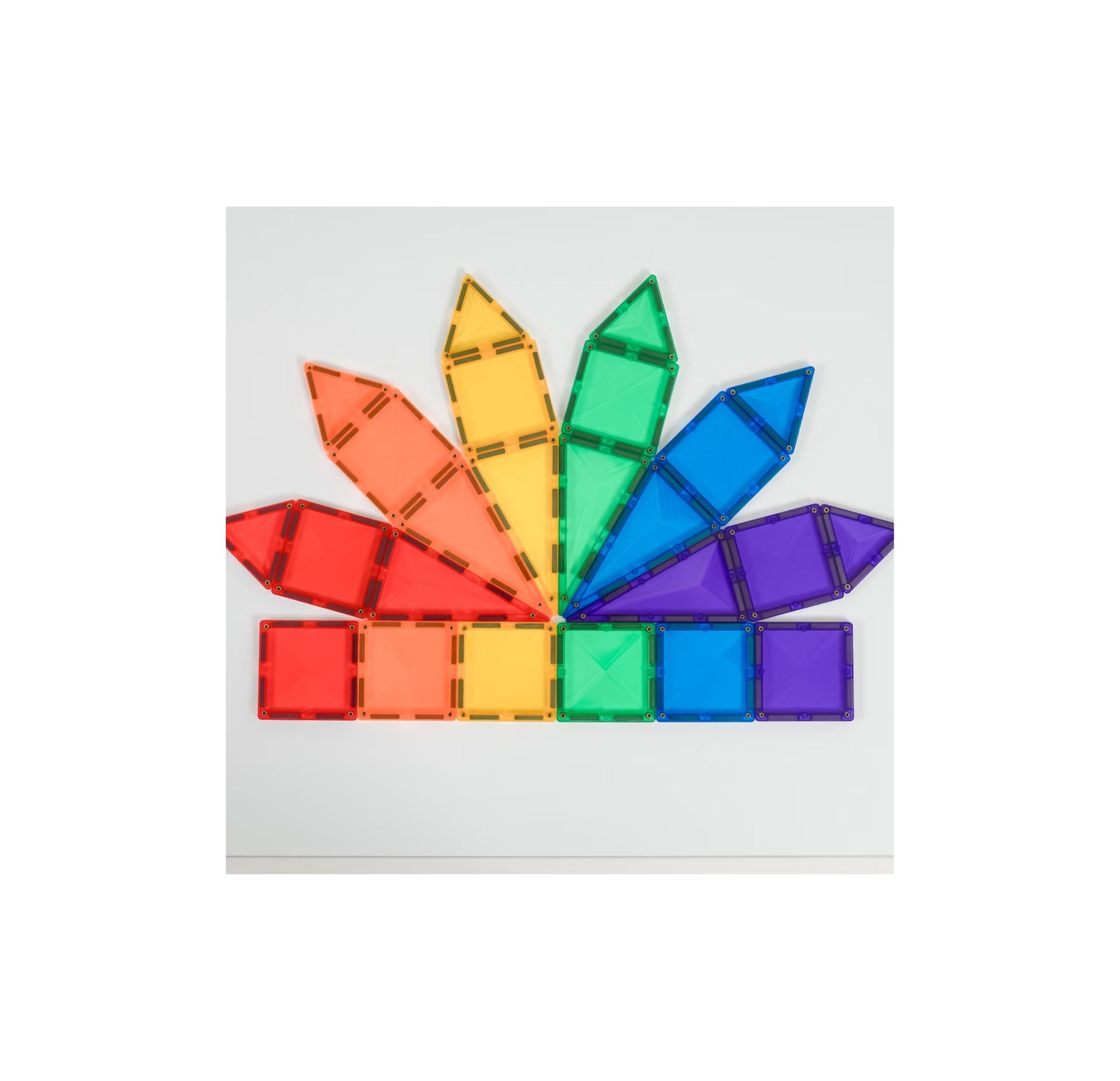 Connetix Rainbow Mini Pack mit 24 Magentbausteinen