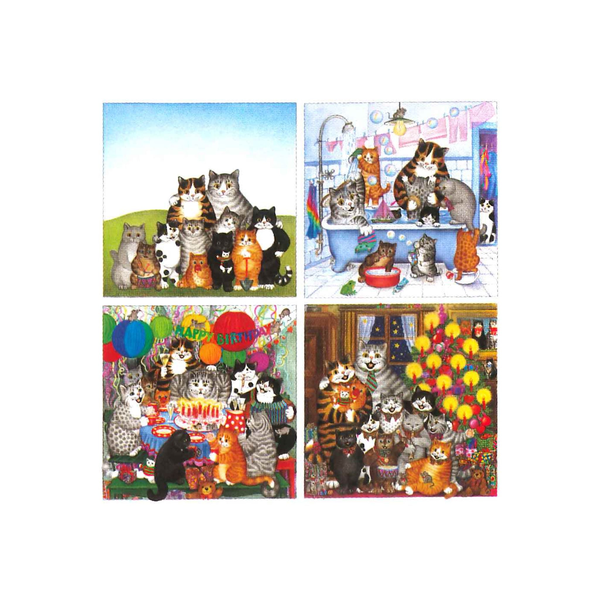 IM KATZENHAUS, EIN KATZEN-WIMMEL-BILDERBUCH