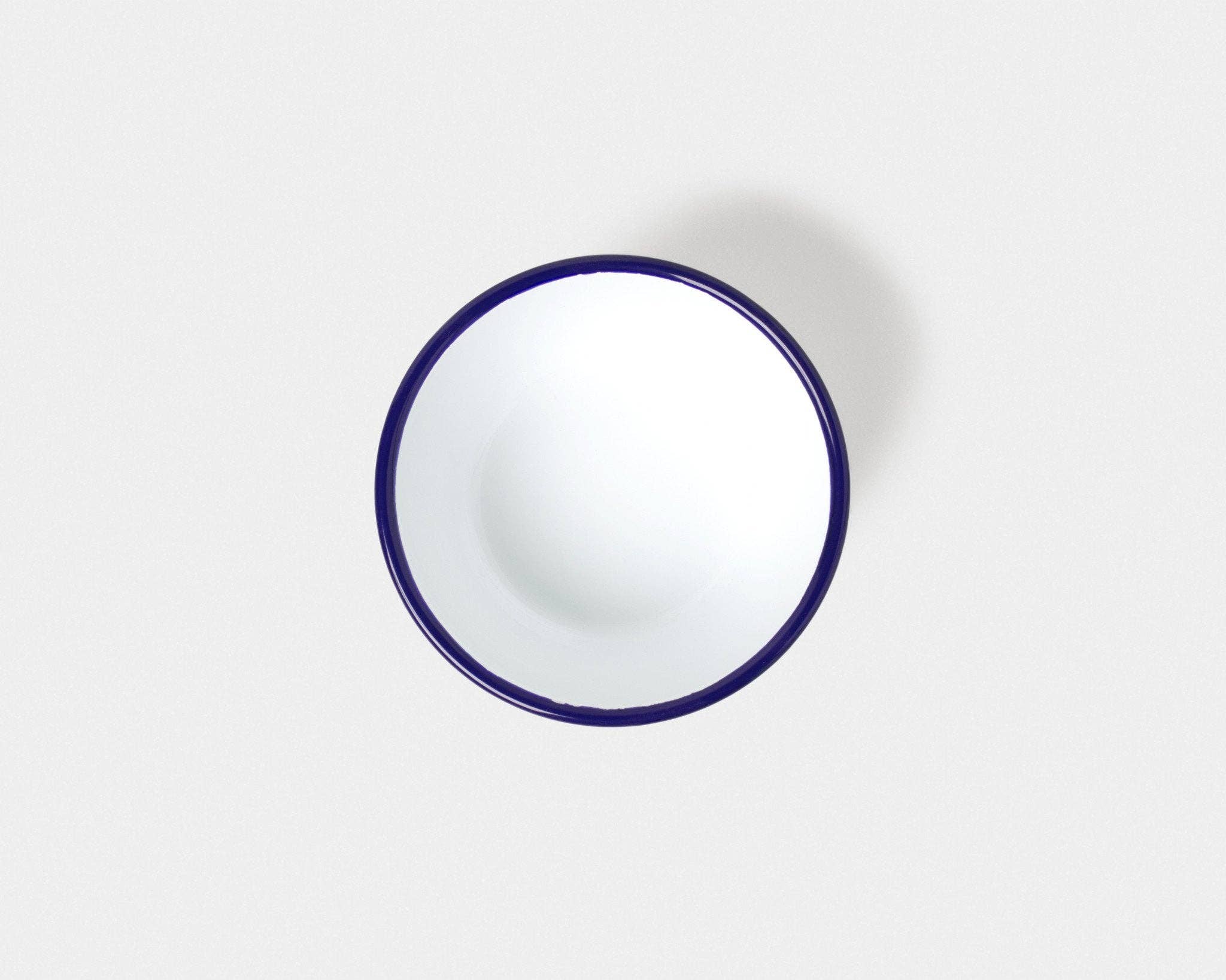 Vorbereitungsset: Weiß mit blauem Rand