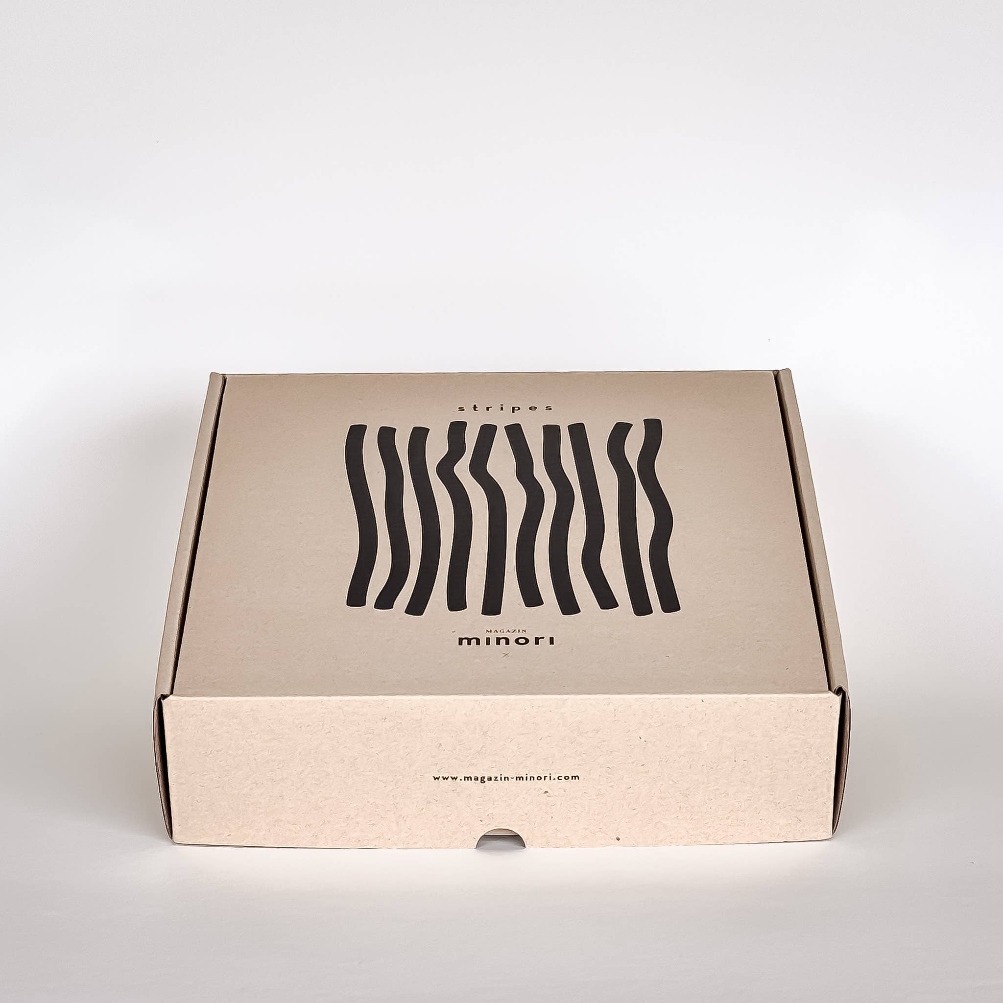 Schale gross Stripes - mare blue