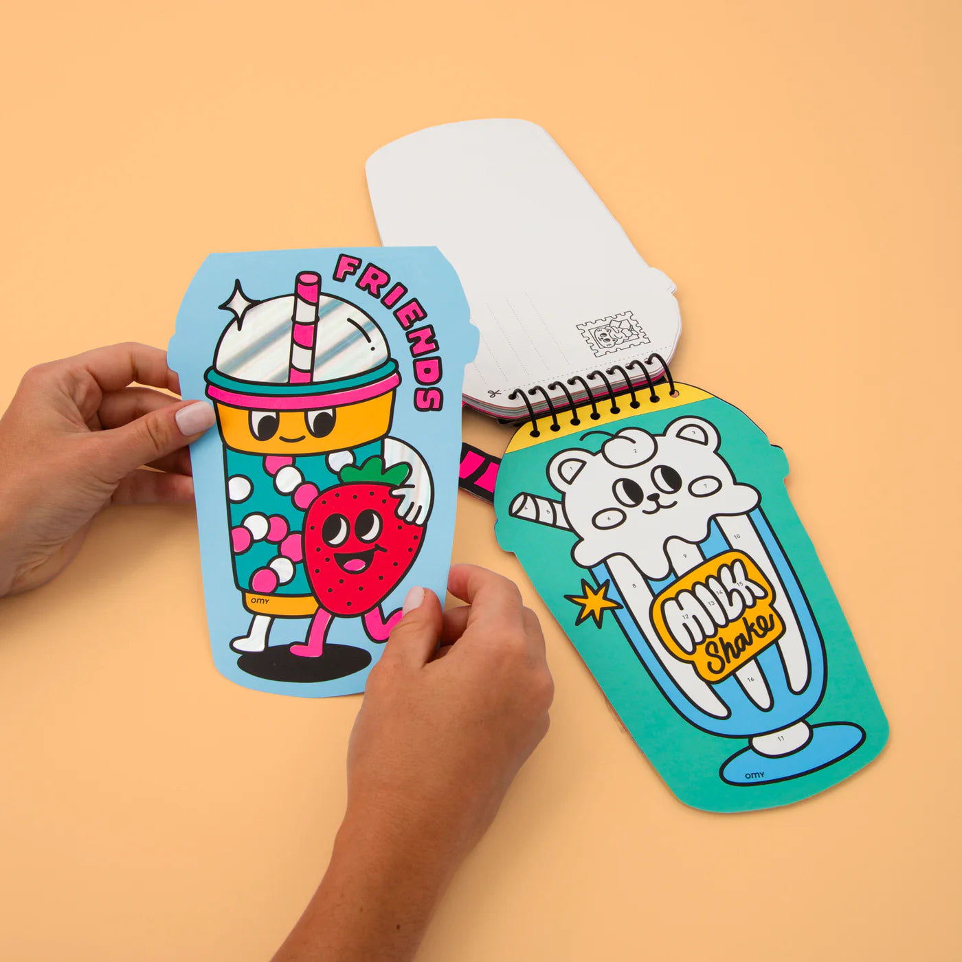 STICKER ACTIVITY NOTEBOOK - BUBBLE TEA