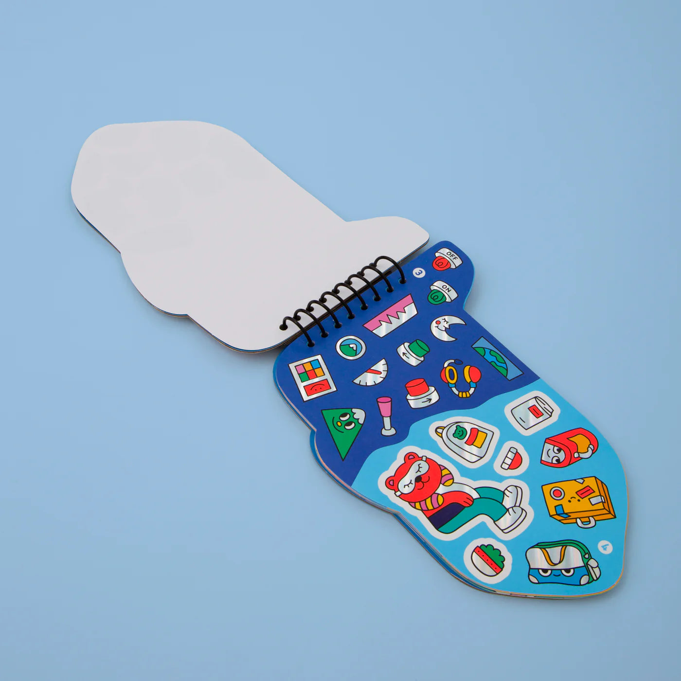 STICKER ACTIVITY NOTEBOOK - VROOM