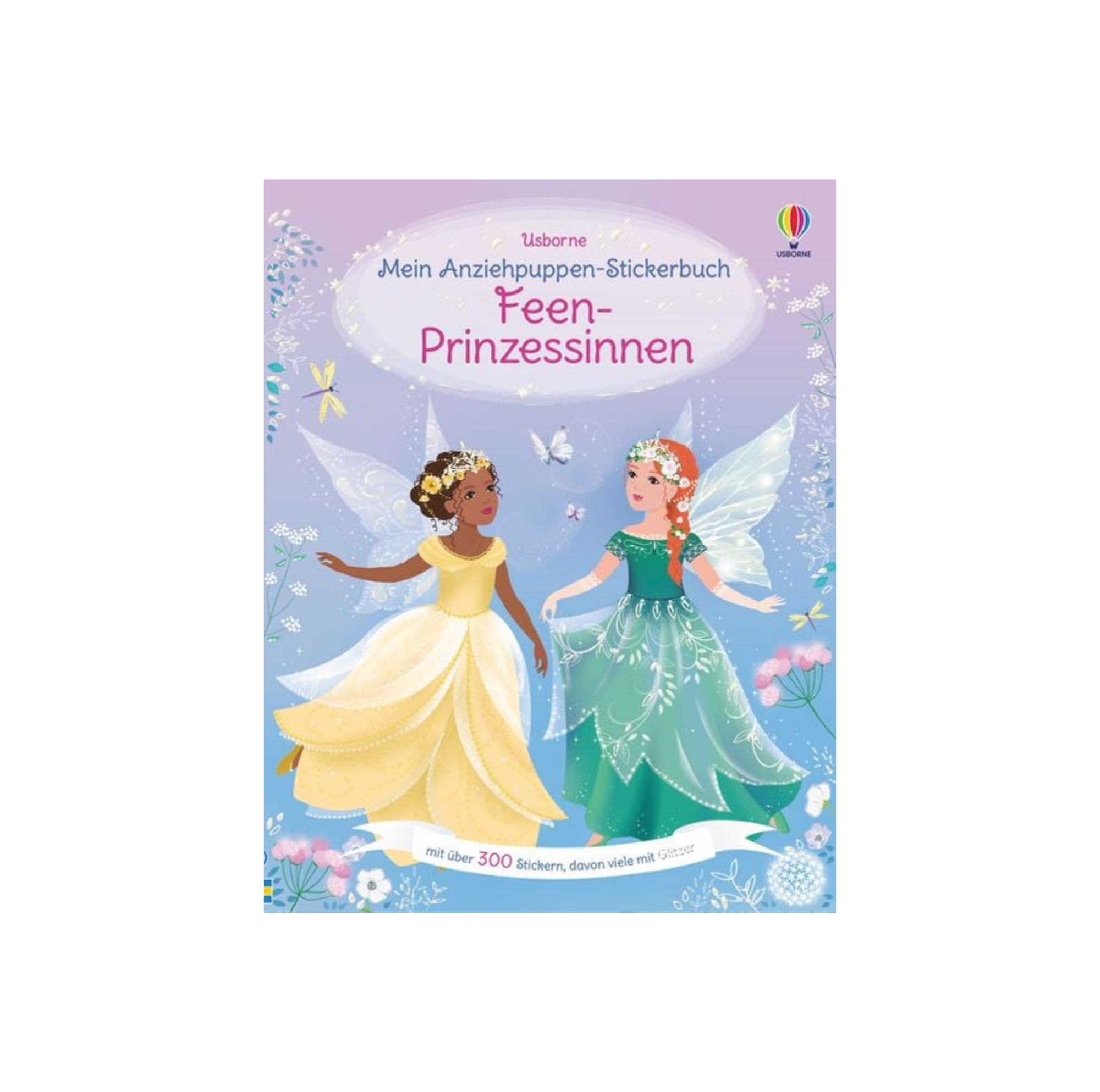 Mein Anziehpuppen-Stickerbuch: Feen-Prinzessinnen