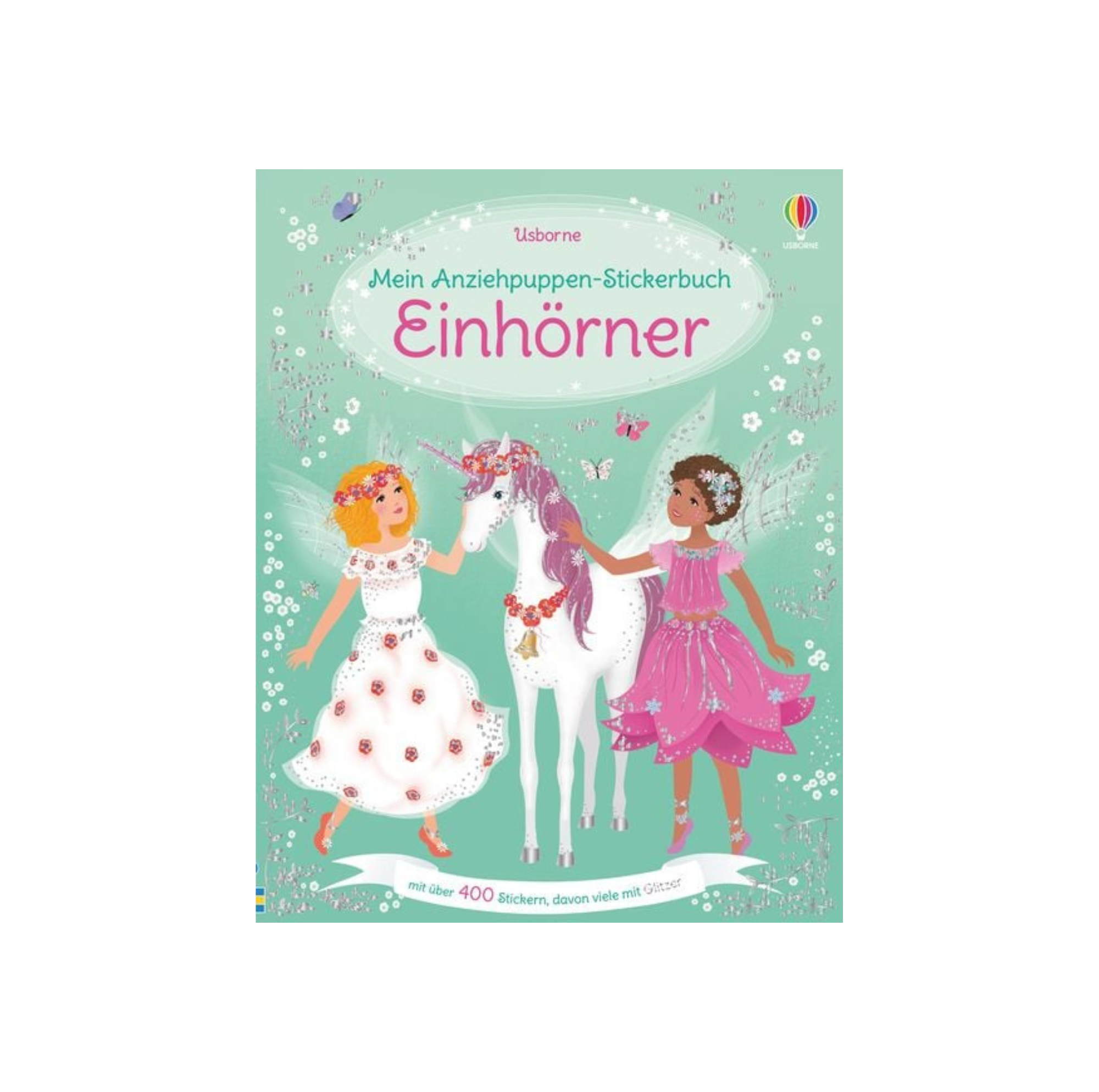 Mein Anziehpuppen-Stickerbuch: Einhörner