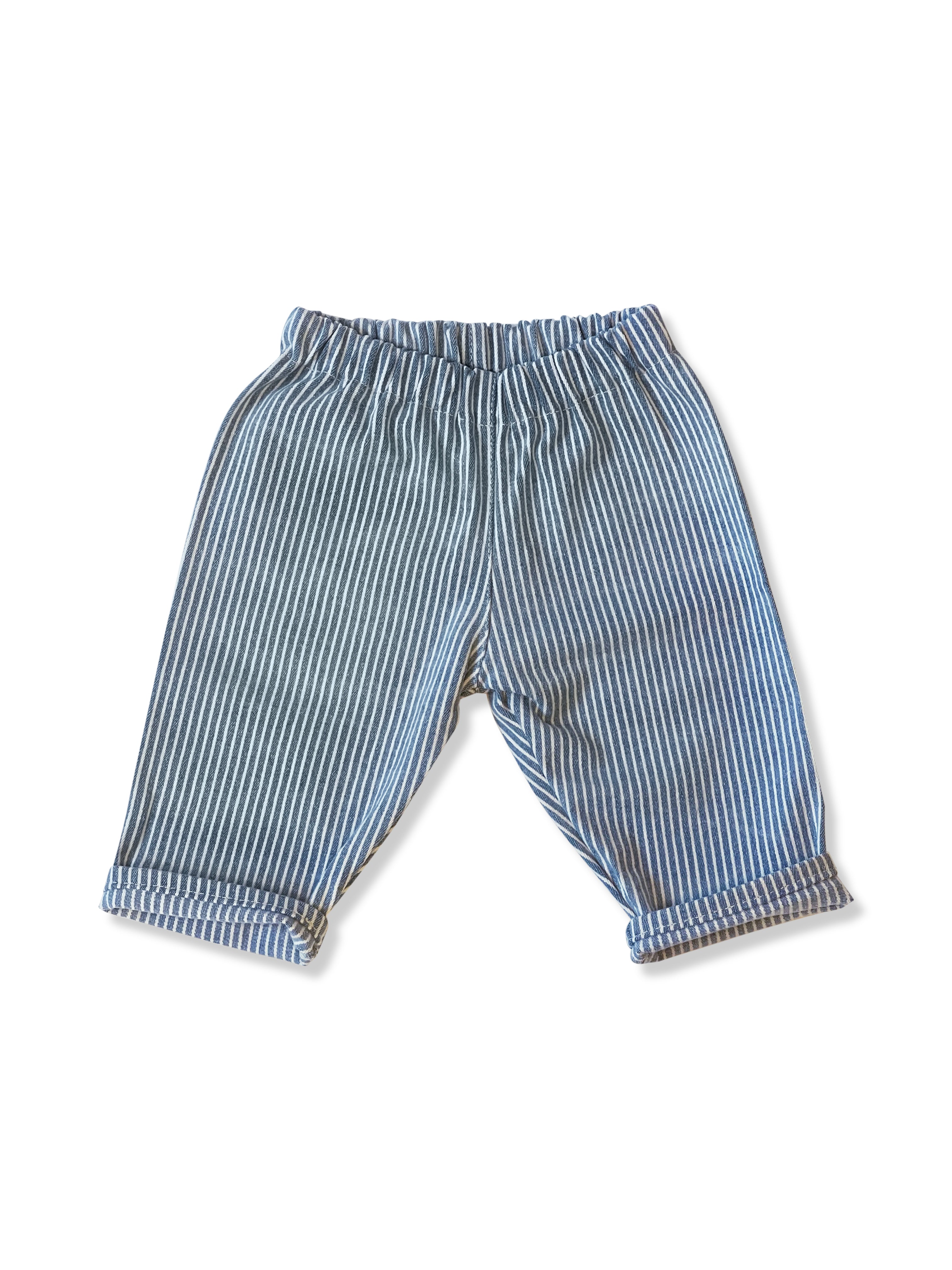 TIGER WORKER JEANS HELLBLAU GESTREIFT