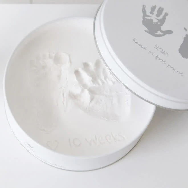 BABY'S HAND ODER FUSSABDRUCK BOX