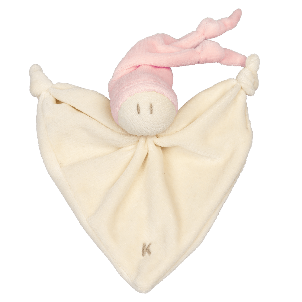 Kuscheltuch Schachtel - Rosa