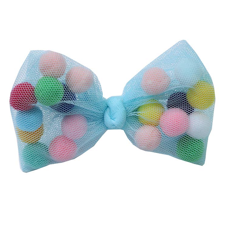 Pom Pom Clip: Blau