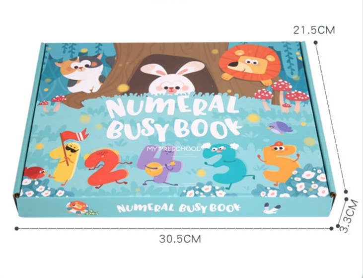 Montessori Beschäftigungsbuch - Zahlen