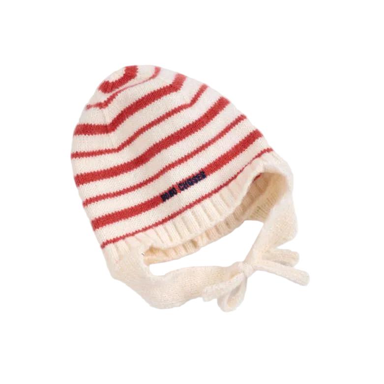 Bobo Choses stripes knitted beanie stripes
