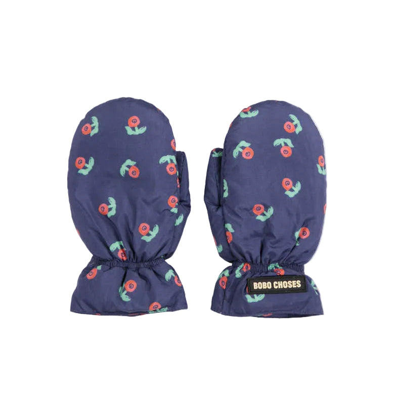 Bobo Choses Stamp Bloom all over mittens