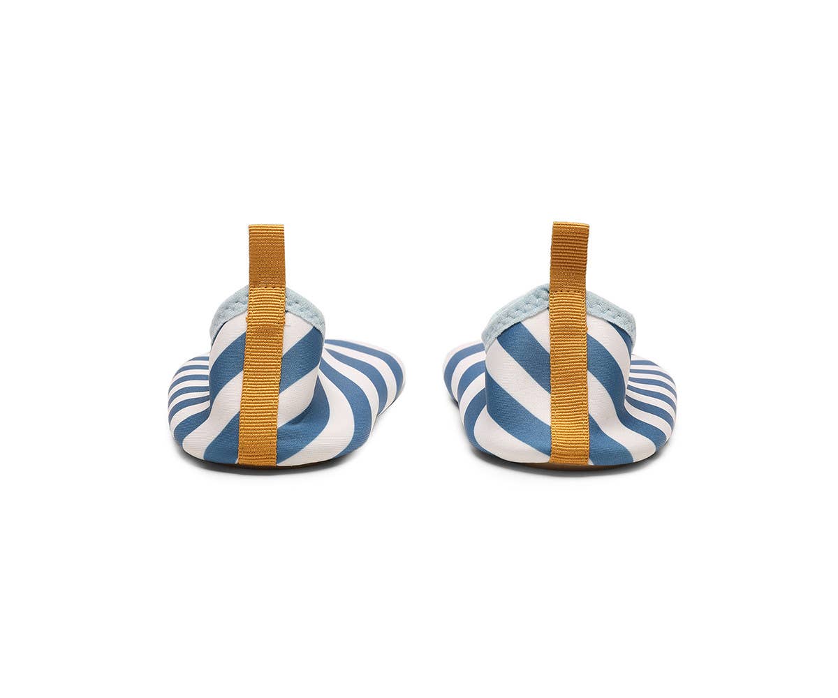 Badeschuhe Stripes Pink / Blau