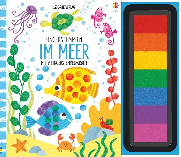 Fingerstemplen: Im Meer