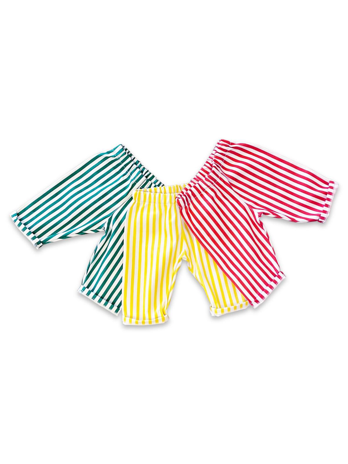 SOMMER TIGER WORKER HOSE STREIFEN ROT