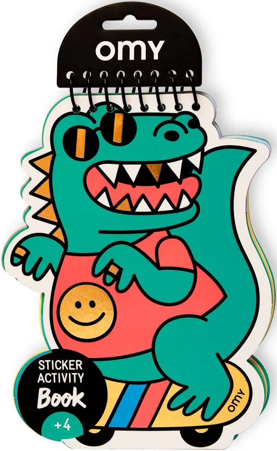 STICKER ACTIVITY NOTEBOOK - DINO