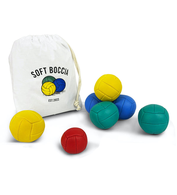 Soft Boccia - der perfekte, intelligente Spielspass für drinnen und draussen.