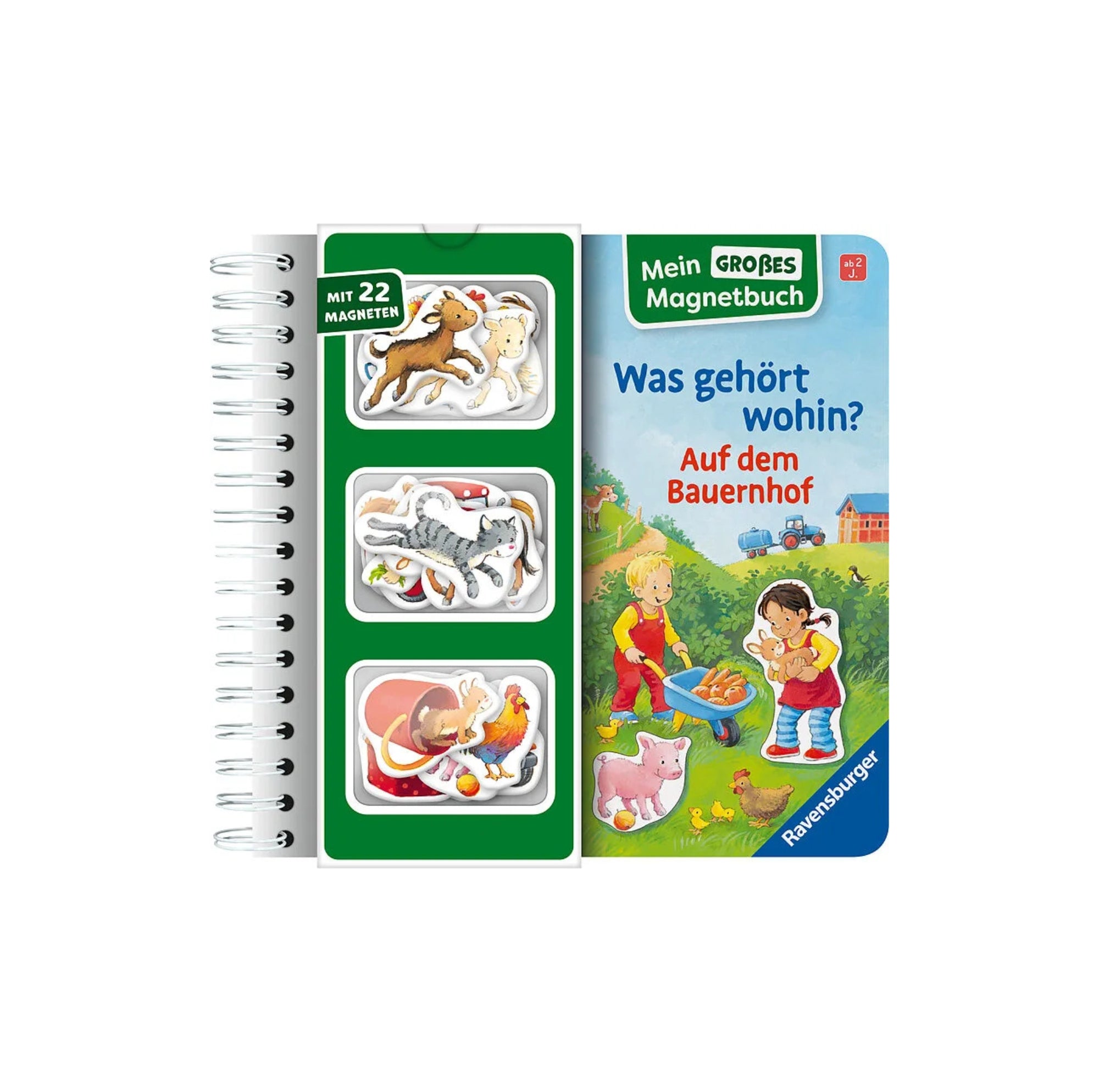 MAGNETBUCH WAS GEHÖRT WO HIN, BAURENHOF