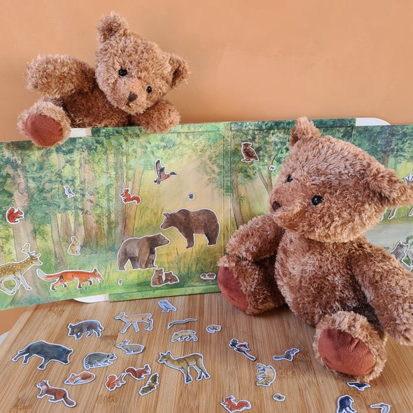 MAGNET-SPIEL IM WALD