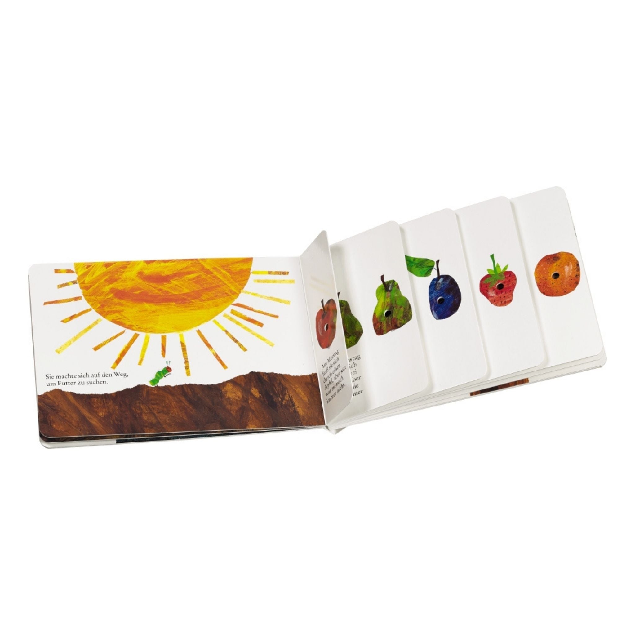 ERIC CARL, DIE KLEINE RAUPE NIMMERSATT