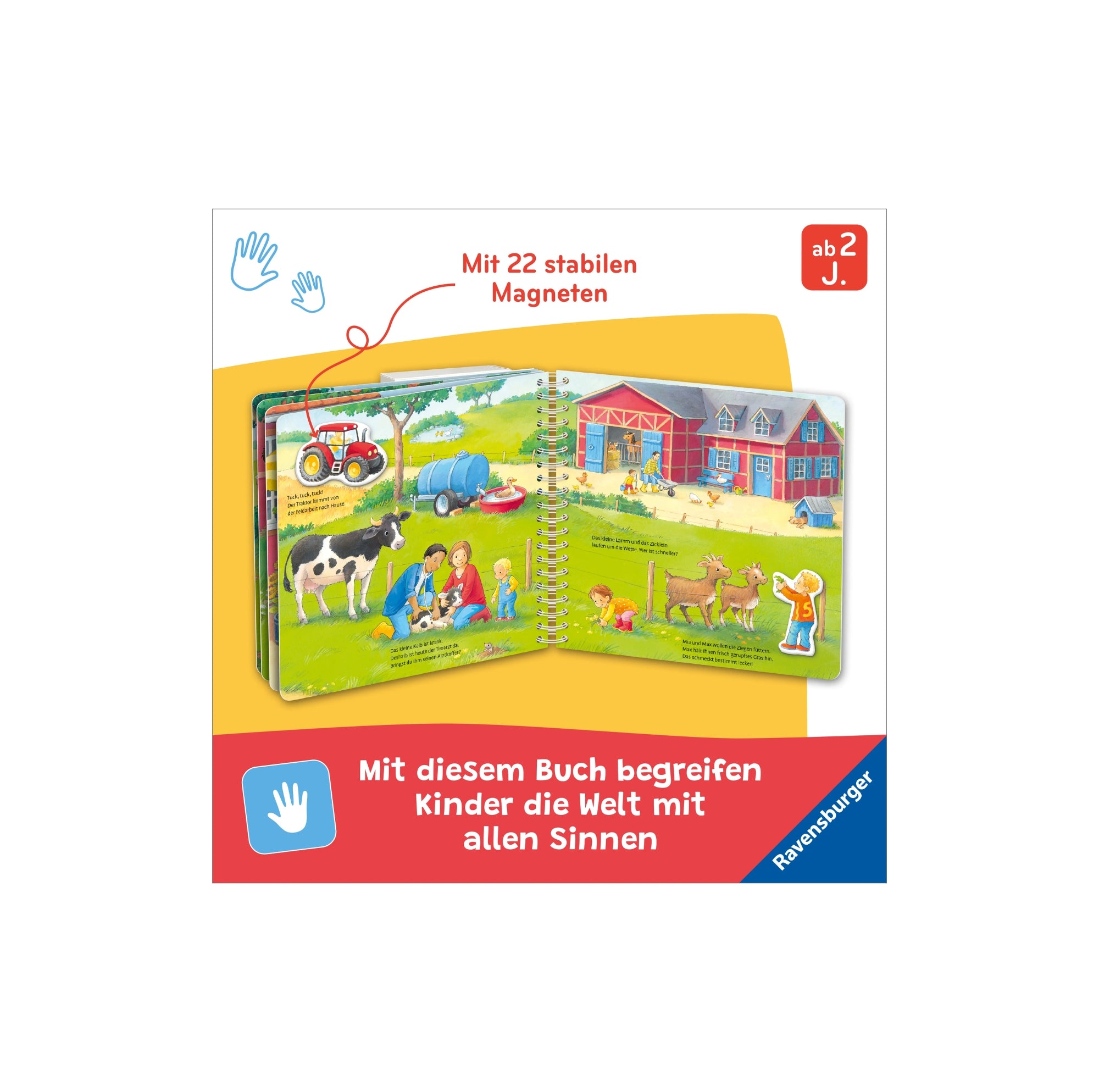 MAGNETBUCH WAS GEHÖRT WO HIN, BAURENHOF