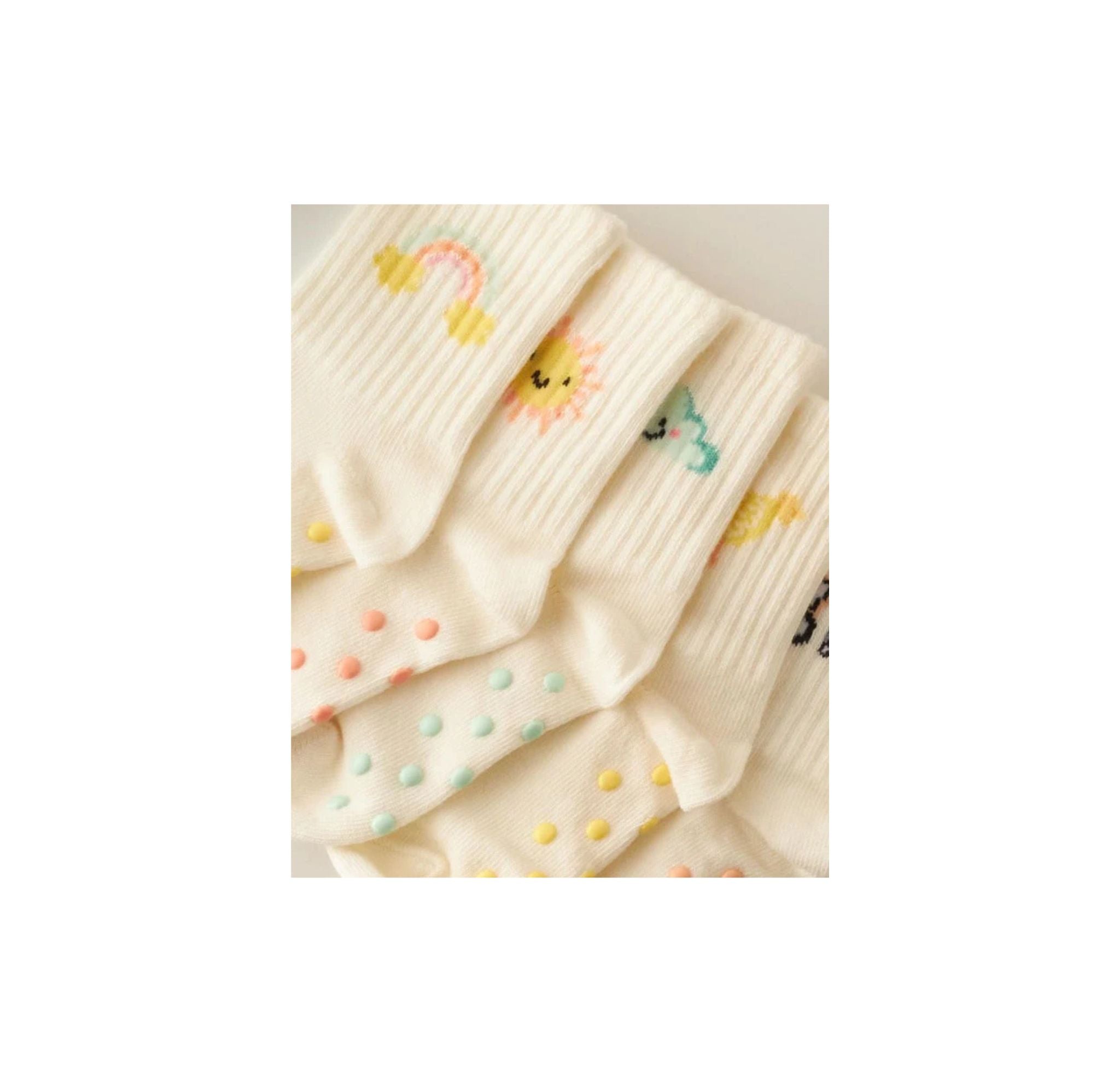5er Pack Baby Socken Anti Slip