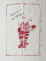 Kitchen Dancing - Geschirrtuch aus Leinen
