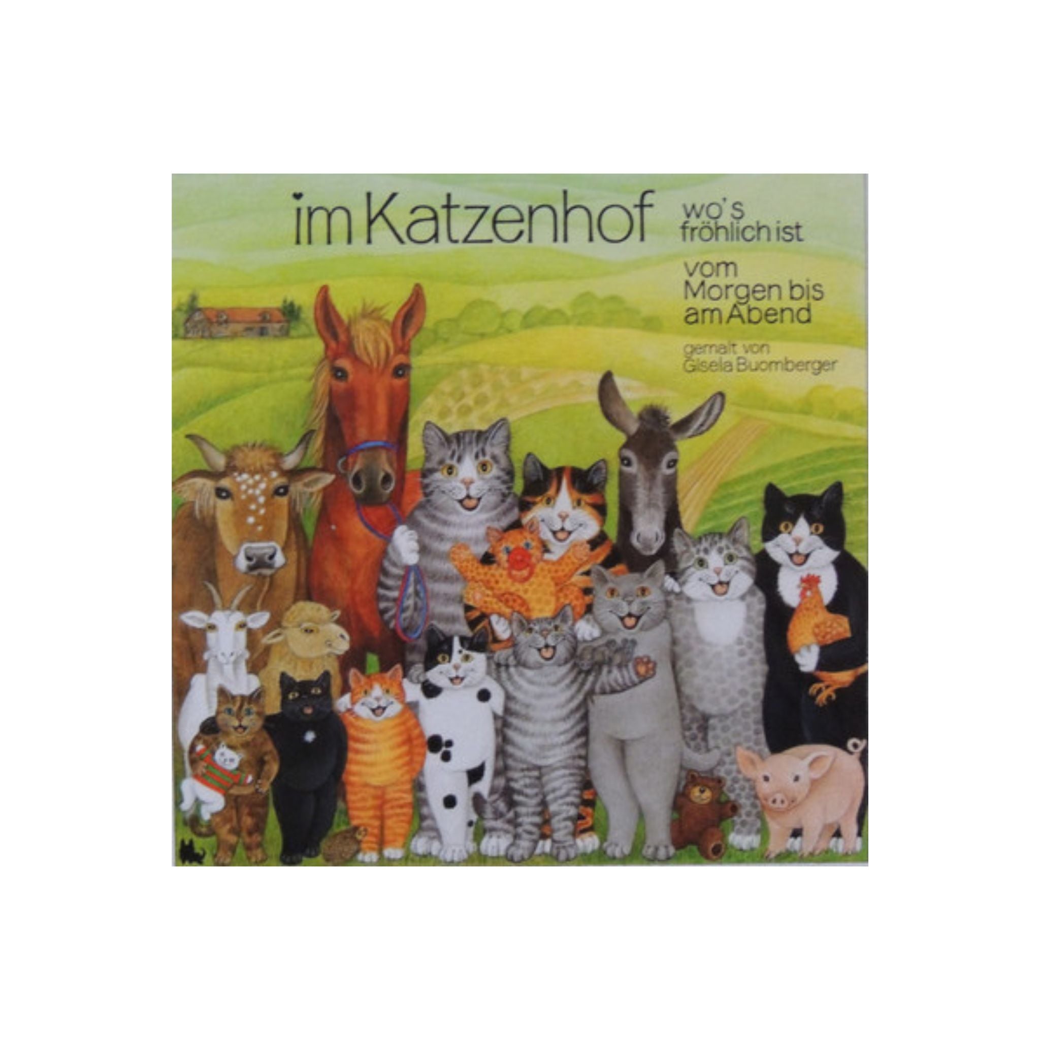 IM KATZENHAUS, EIN KATZEN-WIMMEL-BILDERBUCH