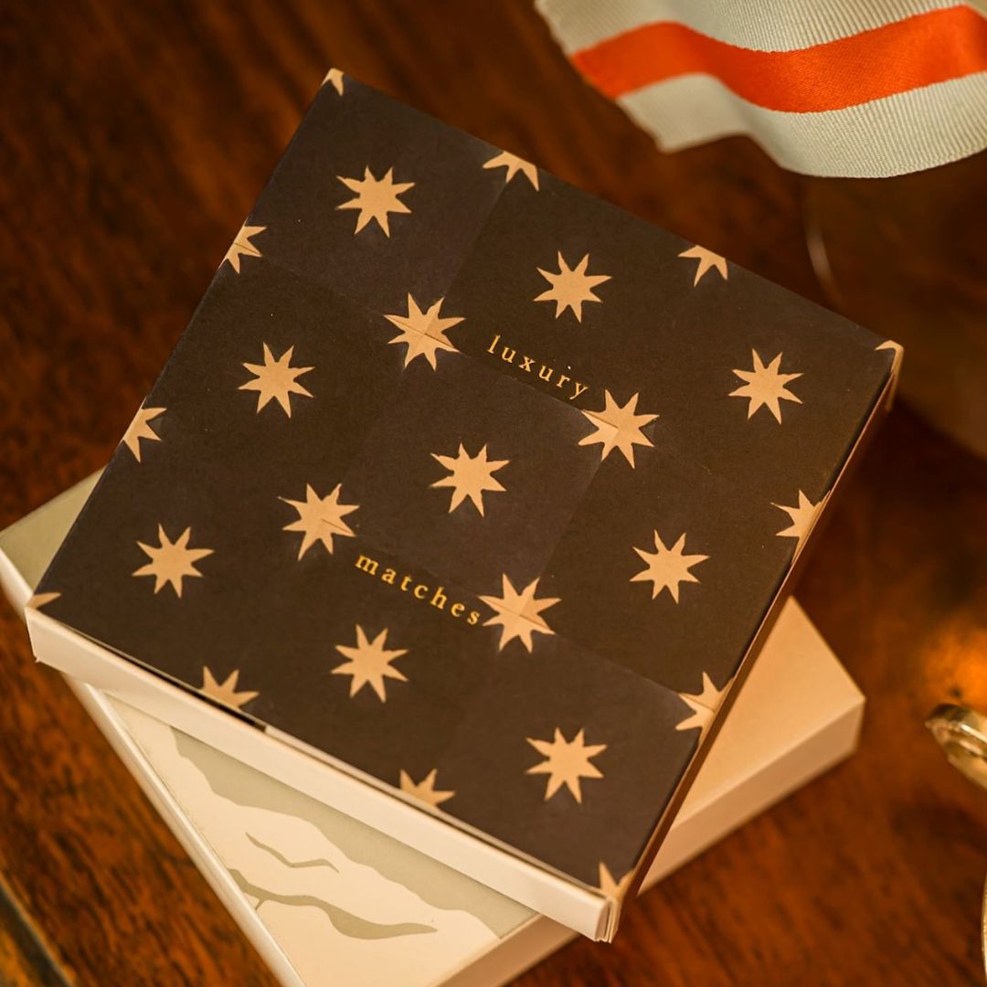 Marine star tile | Square - Christmas safety matches