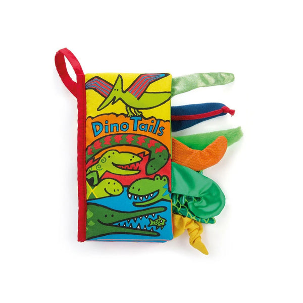 LIVRE EN TISSU/CRACKLE QUEUES DE DINO