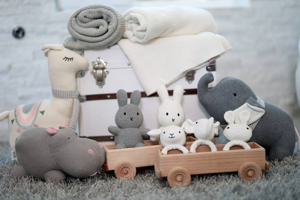 Bunny Cotton Knit Teether