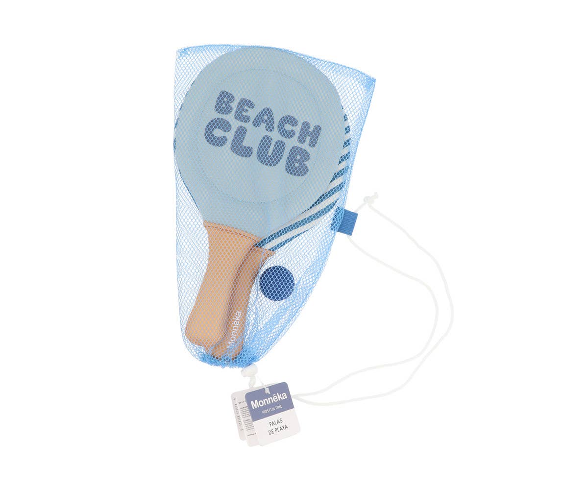 Neopren-Strandpaddel "Stripes Blues & Beyond" mit Ball