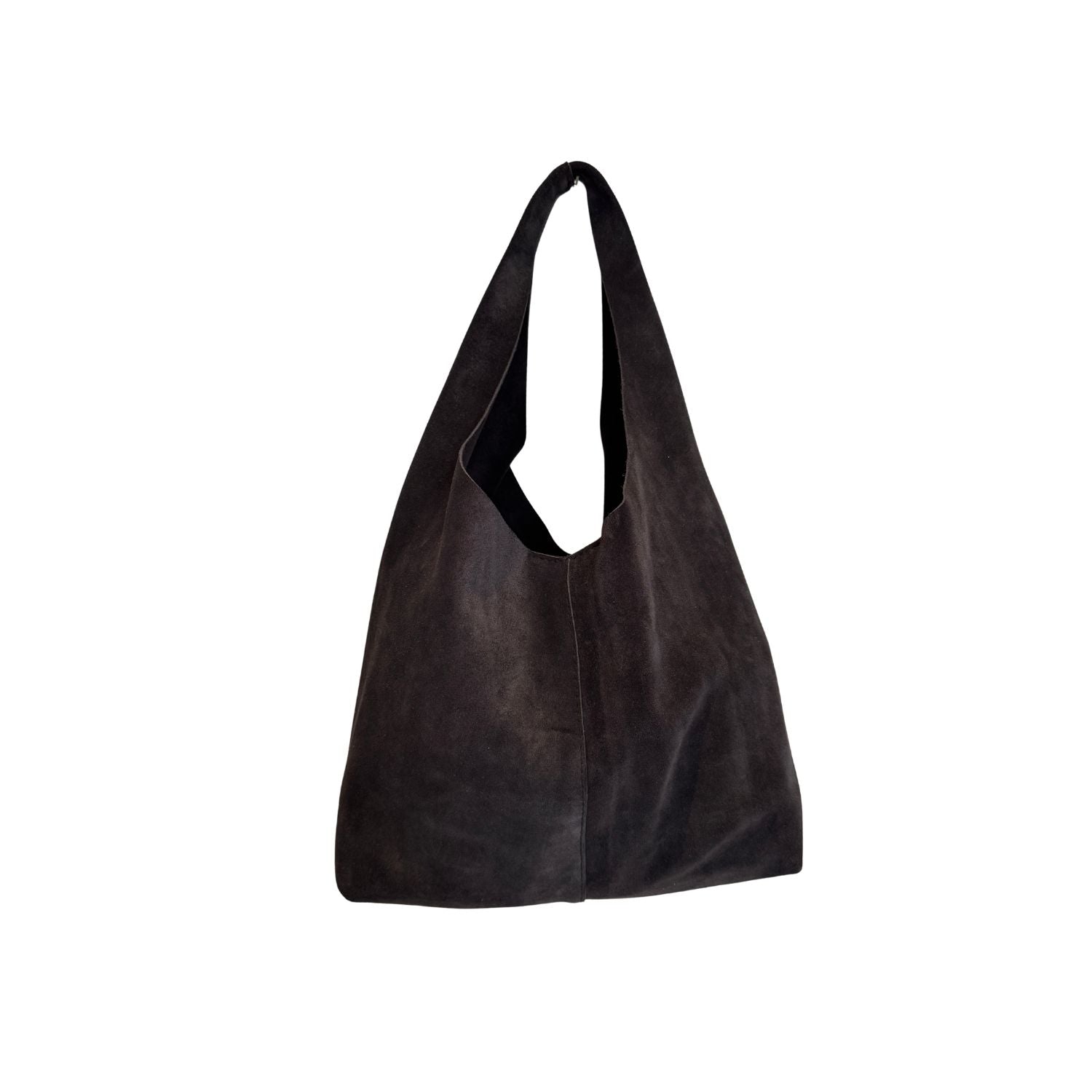 Soft Suede Pouch Bag