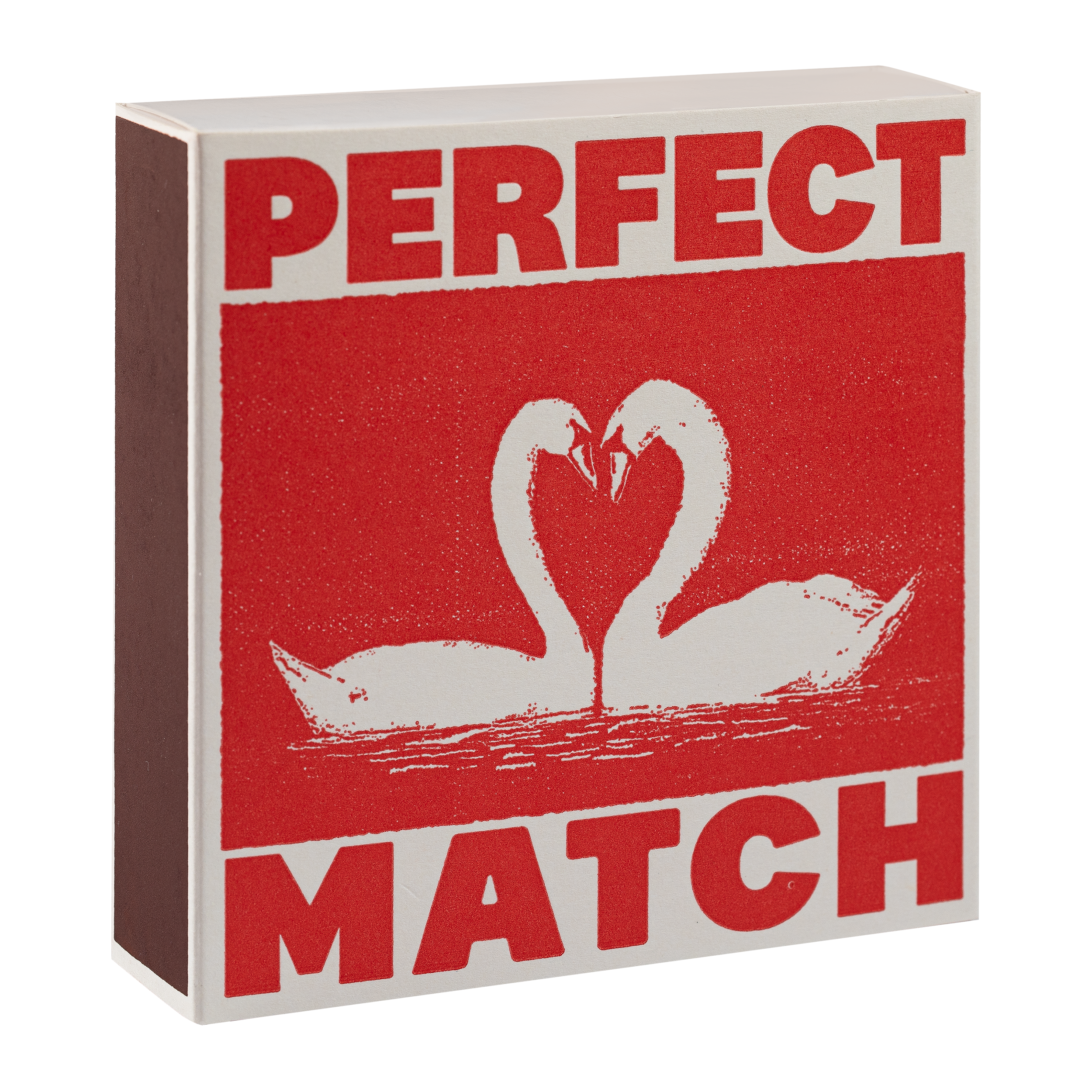 Ich mag dich Schwan | Quadrat - Sicherheitsstreichhölzer