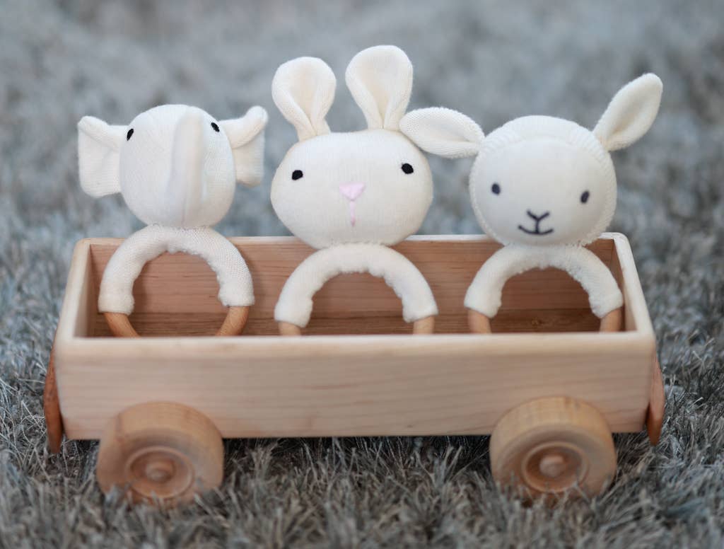 Bunny Cotton Knit Teether