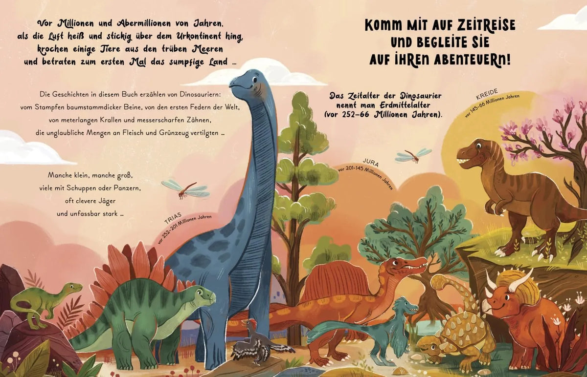 Kleine und grosse Geschichten der Dinosaurier